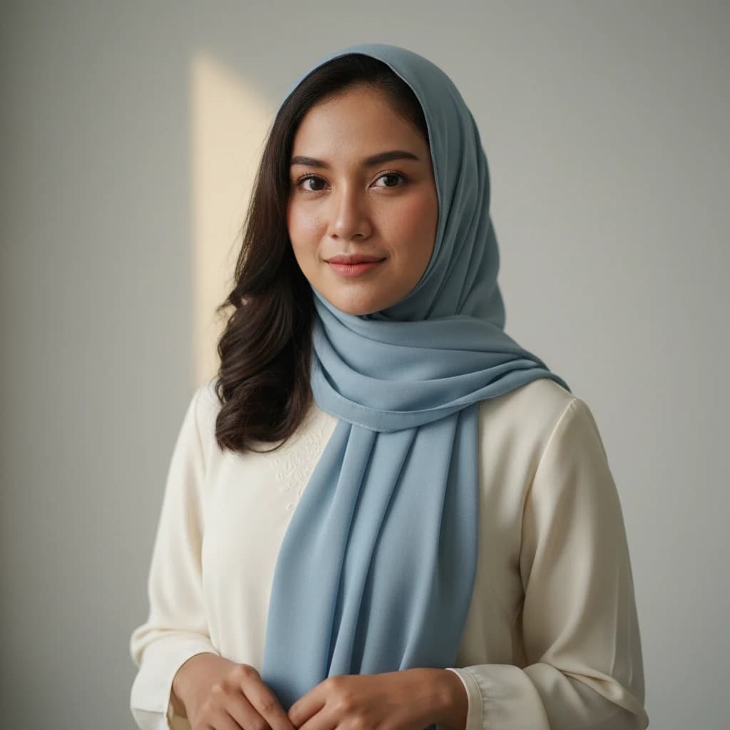 Muslimah Hijab Pastel Modern