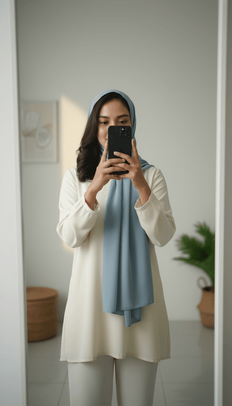Mirror Selfie Fashion OOTD