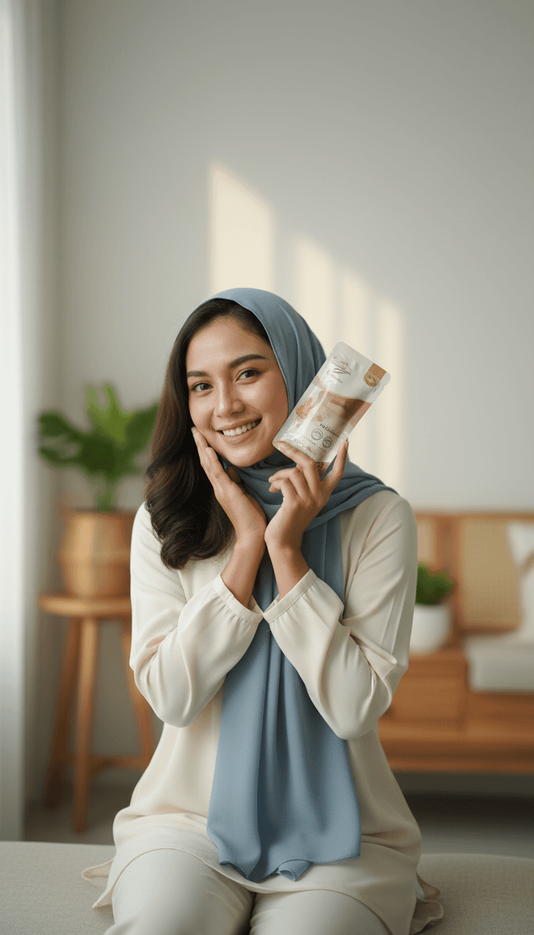 Interaksi Tangan Pegang Produk