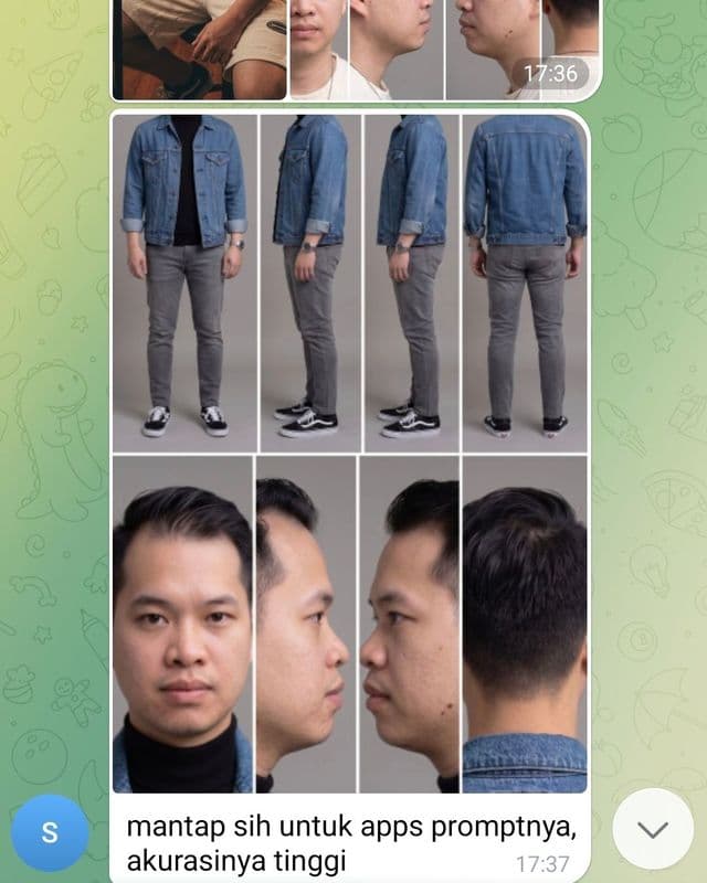 Screenshot Hasil Member
